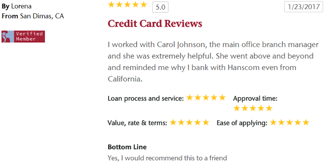 Credit Card Reviews with HFCU