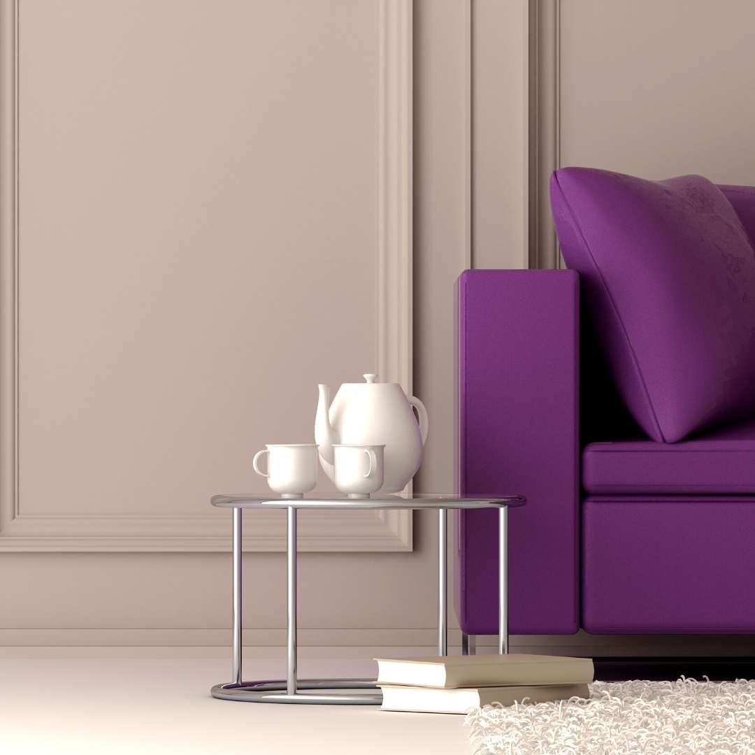 purple couch purchased with deferred interest promotion