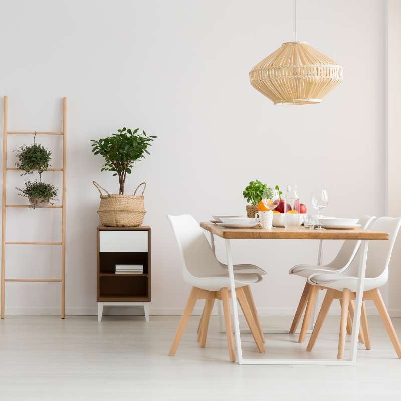 a clutter-free kitchen